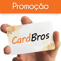 CardBros - 250 Cartões de Visita apenas R$ 1,00