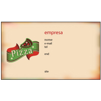 Cartão de Visita Pizzaria 4