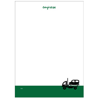 Papel Carta Oficina de Carro 13