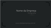 Cartão de Visita Fotografia 01