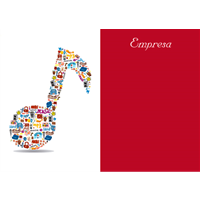 Cartão Postal Música e Balada 9