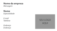 Cartão de Visita Com Seu Logo 7