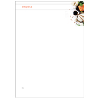 Papel Carta Alimentos e Restaurantes 9