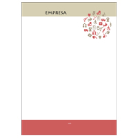 Papel Carta Médico 5