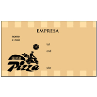 Cartão de Visita Pizzaria 6