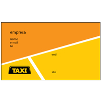 Cart&#227;o de Visita Taxista 5