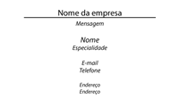 Cartão de Visita Com Seu Logo 6