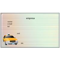 Cartão de Visita Taxista 19
