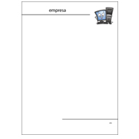 Papel Carta Computador e Software 21