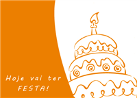 Cartão Postal Aniversários e Nascimentos 20
