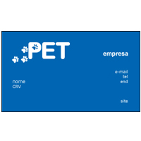Cartão de Visita Pets 15